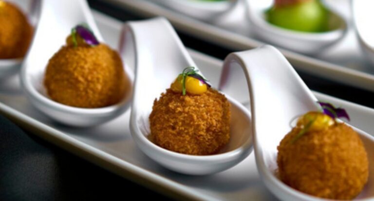 Truffled potato croquettes